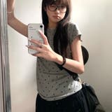 【春夏新作】ミニドット柄半袖Tシャツ | LADY LIKE | 詳細画像17