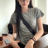 【春夏新作】ミニドット柄半袖Tシャツ | LADY LIKE | 詳細画像20