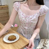 【春夏新作】ギャザー入りバックシャーリングトップス | LADY LIKE | 詳細画像10