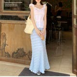 【春夏新作】ギャザー入りバックシャーリングトップス | LADY LIKE | 詳細画像16