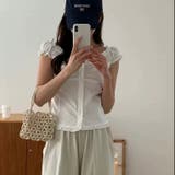 【春夏新作】ギャザー入りバックシャーリングトップス | LADY LIKE | 詳細画像18