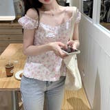 【春夏新作】ギャザー入りバックシャーリングトップス | LADY LIKE | 詳細画像3