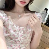 【春夏新作】ギャザー入りバックシャーリングトップス | LADY LIKE | 詳細画像4