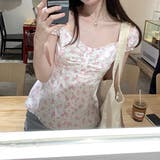 【春夏新作】ギャザー入りバックシャーリングトップス | LADY LIKE | 詳細画像8