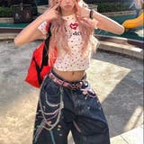 【春夏新作】Dog足跡柄半袖Tシャツ | LADY LIKE  | 詳細画像11