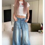 【春夏新作】Dog足跡柄半袖Tシャツ | LADY LIKE  | 詳細画像5