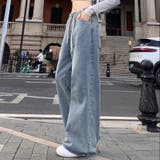 ウエストゴムワイドデニムパンツ | LADY LIKE | 詳細画像11