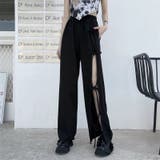 リボン開き見せハイウエストパンツ | LADY LIKE | 詳細画像6