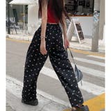 ミニリボン柄ワイドイージーパンツ | LADY LIKE | 詳細画像7