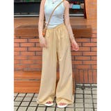 【春夏新作】ウエストゴムストライプワイドイージーパンツ | LADY LIKE | 詳細画像13