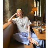 【春夏新作】ウエストゴムストライプワイドイージーパンツ | LADY LIKE | 詳細画像22