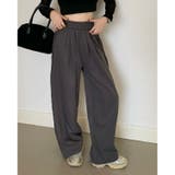 【春夏新作】サイドレースワイドイージーパンツ | LADY LIKE  | 詳細画像7 