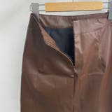 フェイクレザー台形ミニスカート | LADY LIKE  | 詳細画像33 