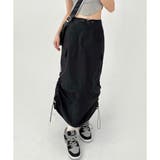 サイド絞りストレッチカーゴスカート | LADY LIKE | 詳細画像3