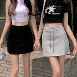 ウエストゴムスウェットミニスカート | LADY LIKE | 詳細画像9