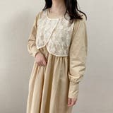 レースベスト付きワンピース 2点 セット | LADY LIKE | 詳細画像5