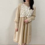 レースベスト付きワンピース 2点 セット | LADY LIKE | 詳細画像7