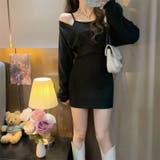 カシュクールトップス付きキャミワンピース 2点セット 大人 | LADY LIKE | 詳細画像5