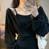 カシュクールトップス付きキャミワンピース 2点セット 大人 | LADY LIKE | 詳細画像7