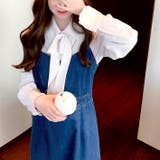 バックリボンデニムキャミワンピース ロング丈 ロングワンピ | LADY LIKE | 詳細画像13