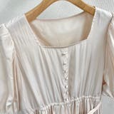 重ねスカートロングワンピース ボリューム袖 フェミニン | LADY LIKE | 詳細画像7