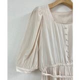 重ねスカートロングワンピース ボリューム袖 フェミニン | LADY LIKE | 詳細画像8