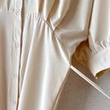 ドルマンスリーブ七分袖シャツワンピース ロング丈 ふんわり | LADY LIKE  | 詳細画像13 