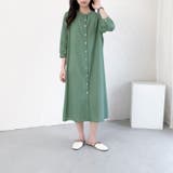 バンドカラーゆったりシャツワンピース | LADY LIKE | 詳細画像18