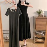 バックリボン半袖ロングワンピース | LADY LIKE | 詳細画像13