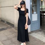 バックリボン半袖ロングワンピース | LADY LIKE | 詳細画像5