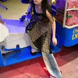 レオパード柄レース切替えキャミワンピース | LADY LIKE | 詳細画像6