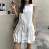 【春夏新作】バルーンスカートタンクワンピース | LADY LIKE | 詳細画像3