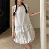 【春夏新作】バルーンスカートタンクワンピース | LADY LIKE | 詳細画像6