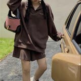 【春夏新作】ショートパンツ付きオーバーサイズスキッパーセットアップ | LADY LIKE | 詳細画像6