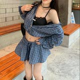 【春夏新作】ミニスカート付きバルーンシャツセットアップ | LADY LIKE  | 詳細画像16 