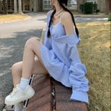 【春夏新作】ミニスカート付きバルーンシャツセットアップ | LADY LIKE  | 詳細画像6 