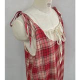 【春夏新作】レイヤード風チェック柄キャミワンピース | LADY LIKE | 詳細画像47