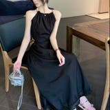【春夏新作】背中開きノースリーブワンピース | LADY LIKE | 詳細画像8