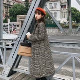 1つ釦マキシ丈コート アウター コート | LADY LIKE | 詳細画像3