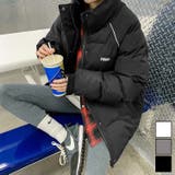 スタンドカラー中綿ブルゾン アウター ジャケット | LADY LIKE | 詳細画像1