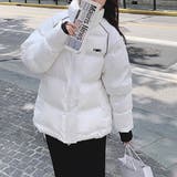 スタンドカラー中綿ブルゾン アウター ジャケット | LADY LIKE | 詳細画像2