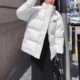 スタンドカラー中綿ブルゾン アウター ジャケット | LADY LIKE | 詳細画像3