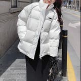 スタンドカラー中綿ブルゾン アウター ジャケット | LADY LIKE | 詳細画像4