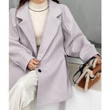 ベルト付きふんわり袖ハーフコート ハーフ丈 アウター | LADY LIKE  | 詳細画像13 