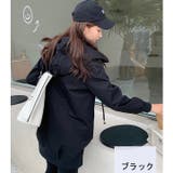 ブラック | コクーンシルエットマウンテンパーカー ブルゾン アウター | LADY LIKE
