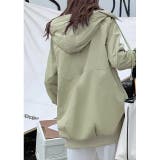 グリーン | コクーンシルエットマウンテンパーカー ブルゾン アウター | LADY LIKE