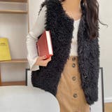 プードルファーベスト | LADY LIKE  | 詳細画像5 