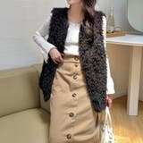 プードルファーベスト | LADY LIKE  | 詳細画像8 