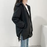 コクーンシルエット裏ボアコート | LADY LIKE | 詳細画像12