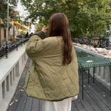 裏ボア配色キルティングジャケット | LADY LIKE | 詳細画像6